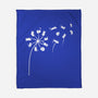 Cat Flower-None-Fleece-Blanket-erion_designs