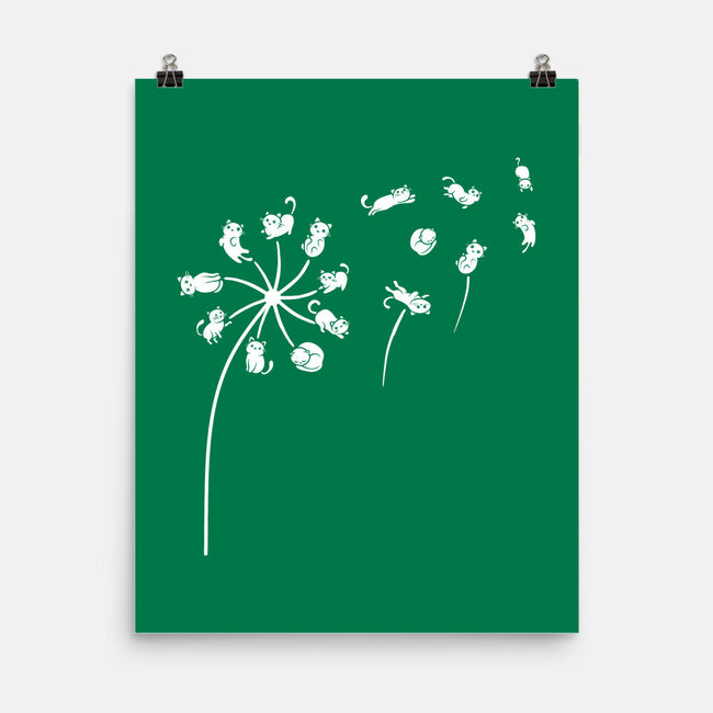 Cat Flower-None-Matte-Poster-erion_designs