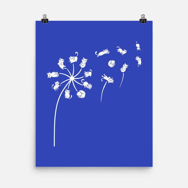 Cat Flower-None-Matte-Poster-erion_designs