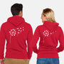 Cat Flower-Unisex-Zip-Up-Sweatshirt-erion_designs