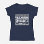 Punk Villagers-Womens-V-Neck-Tee-demonigote