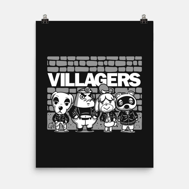 Punk Villagers-None-Matte-Poster-demonigote