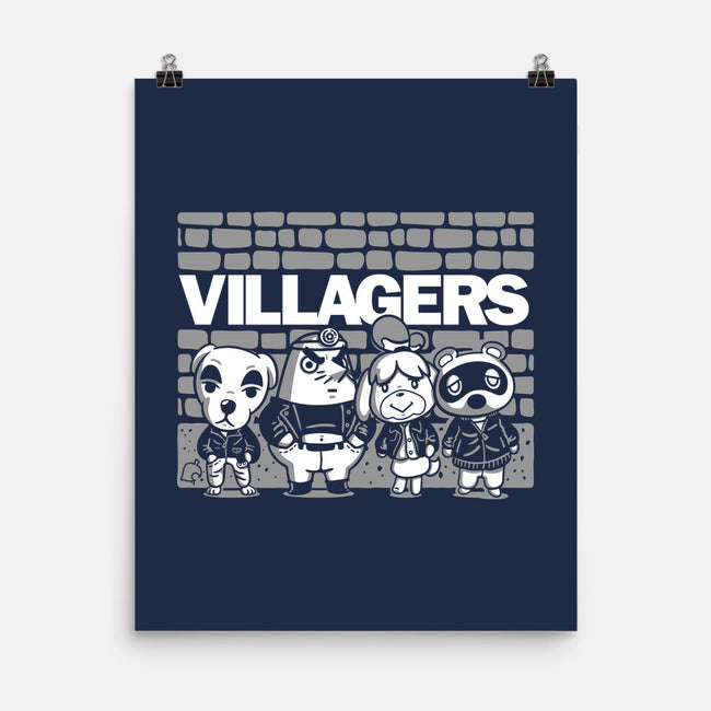 Punk Villagers-None-Matte-Poster-demonigote