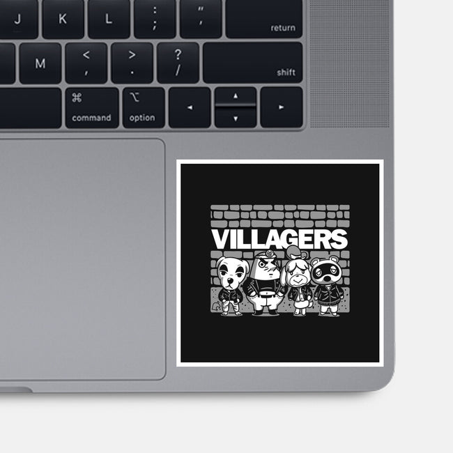 Punk Villagers-None-Glossy-Sticker-demonigote