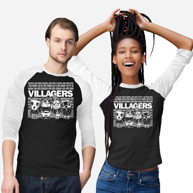 Punk Villagers-Unisex-Baseball-Tee-demonigote