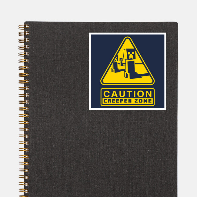 Danger Creeper-None-Glossy-Sticker-demonigote