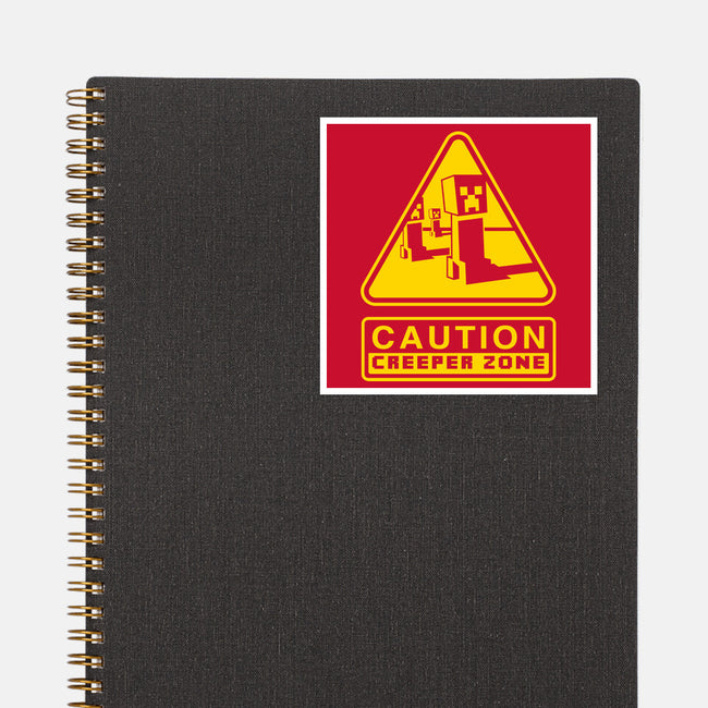 Danger Creeper-None-Glossy-Sticker-demonigote