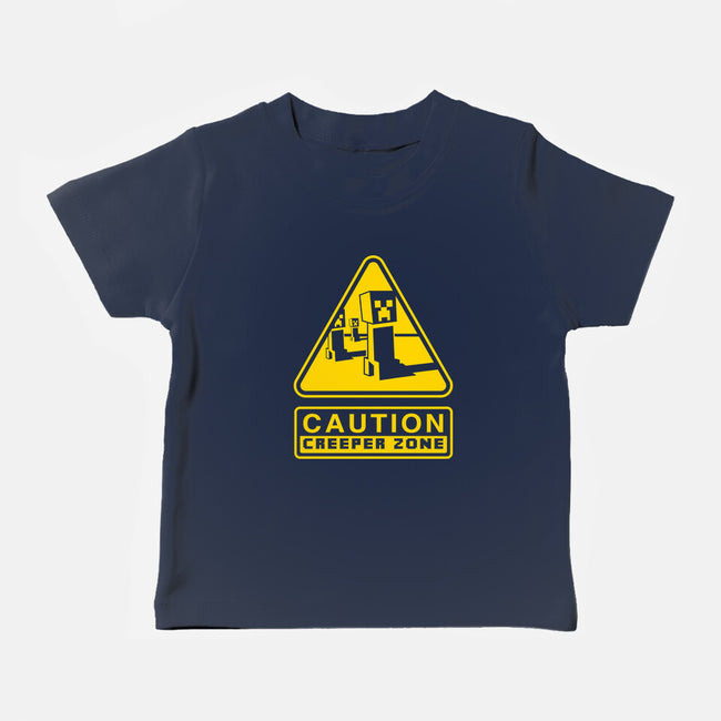 Danger Creeper-Baby-Basic-Tee-demonigote