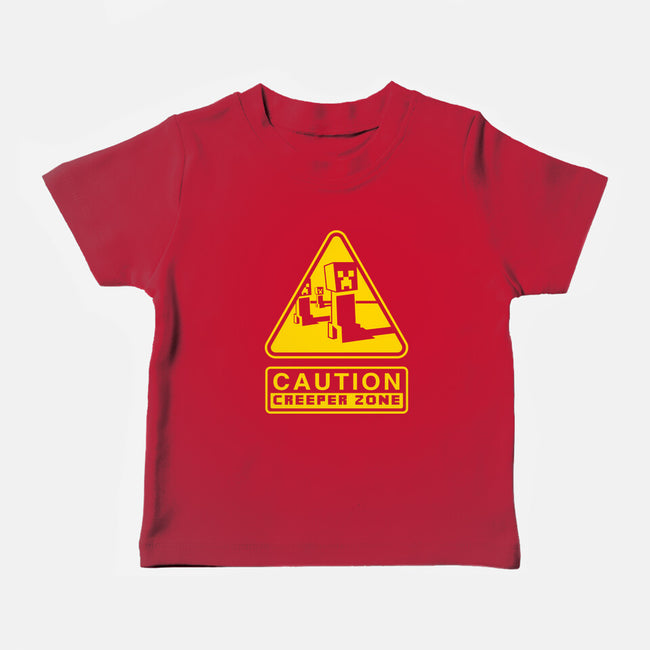 Danger Creeper-Baby-Basic-Tee-demonigote