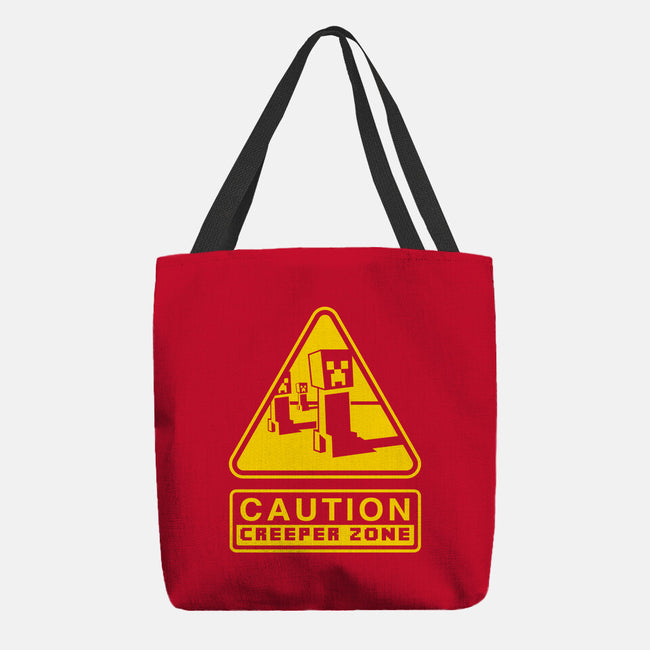 Danger Creeper-None-Basic Tote-Bag-demonigote
