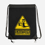 Danger Creeper-None-Drawstring-Bag-demonigote