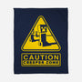Danger Creeper-None-Fleece-Blanket-demonigote
