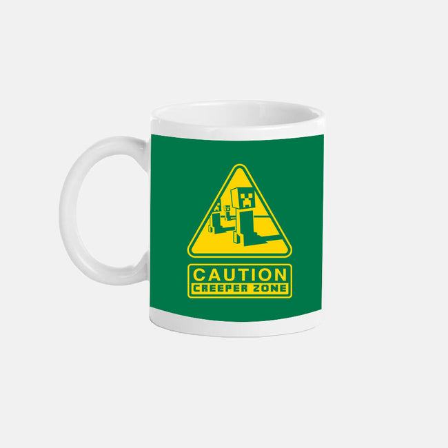 Danger Creeper-None-Mug-Drinkware-demonigote