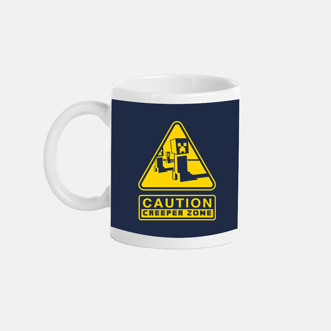 Danger Creeper-None-Mug-Drinkware-demonigote