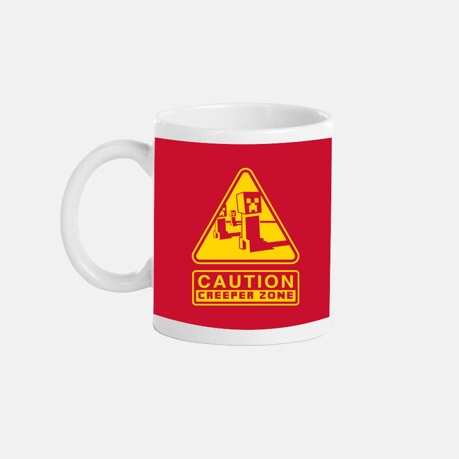 Danger Creeper-None-Mug-Drinkware-demonigote