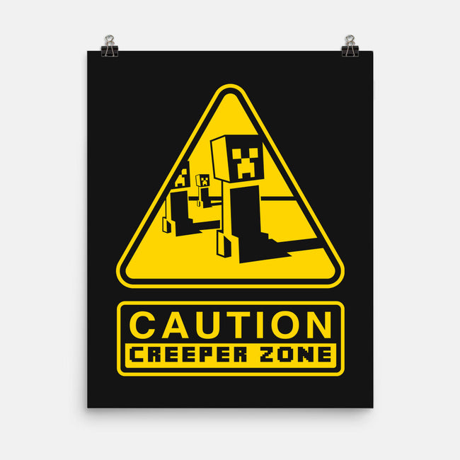 Danger Creeper-None-Matte-Poster-demonigote