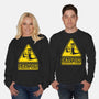 Danger Creeper-Unisex-Crew Neck-Sweatshirt-demonigote