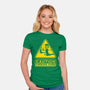 Danger Creeper-Womens-Fitted-Tee-demonigote
