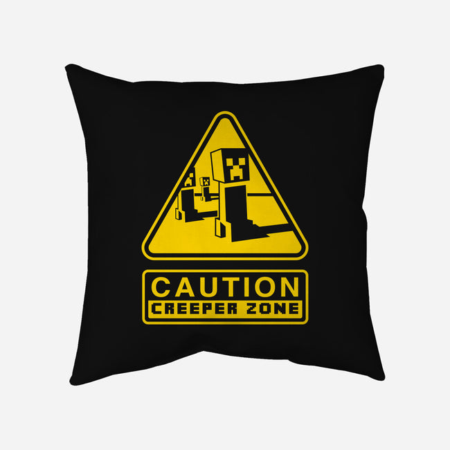 Danger Creeper-None-Removable Cover w Insert-Throw Pillow-demonigote