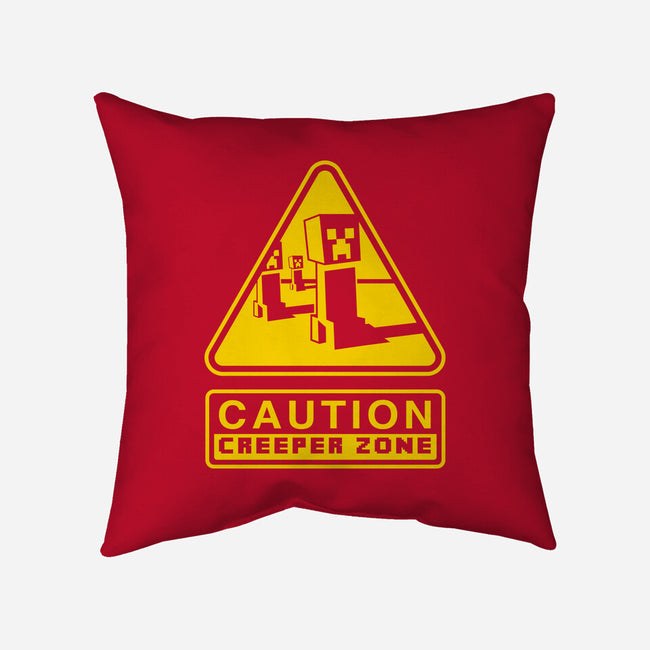 Danger Creeper-None-Removable Cover w Insert-Throw Pillow-demonigote