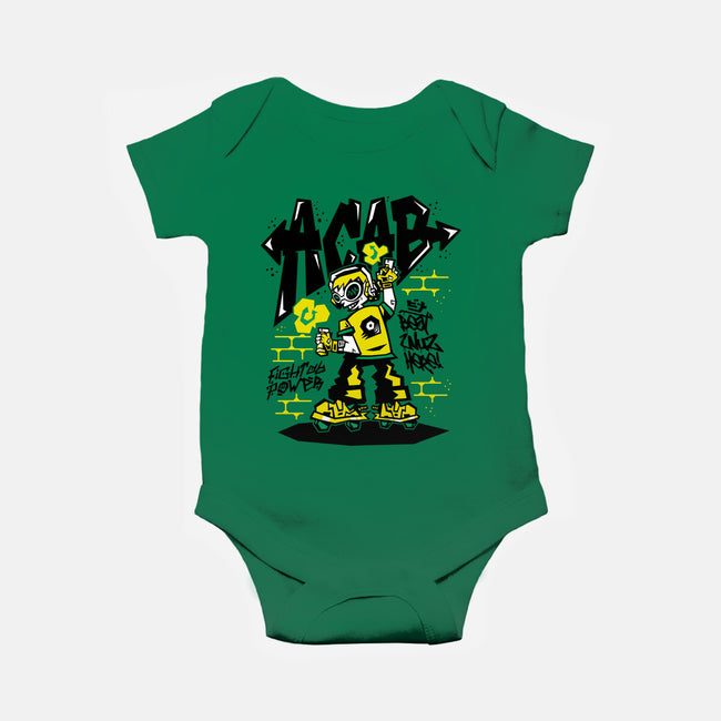 Beat Wuz Here-Baby-Basic-Onesie-demonigote