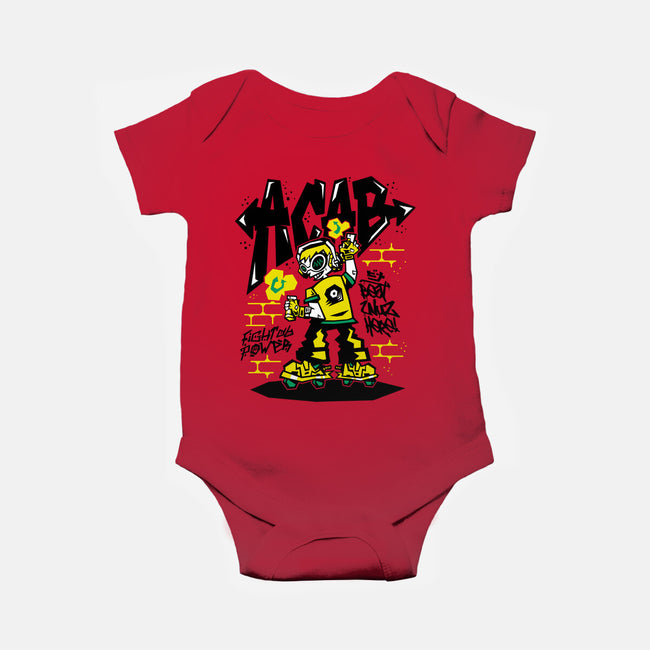 Beat Wuz Here-Baby-Basic-Onesie-demonigote