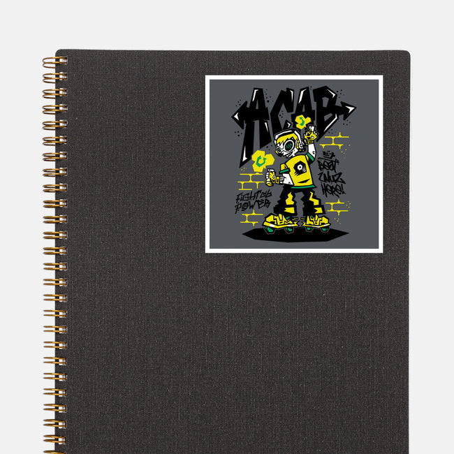 Beat Wuz Here-None-Glossy-Sticker-demonigote