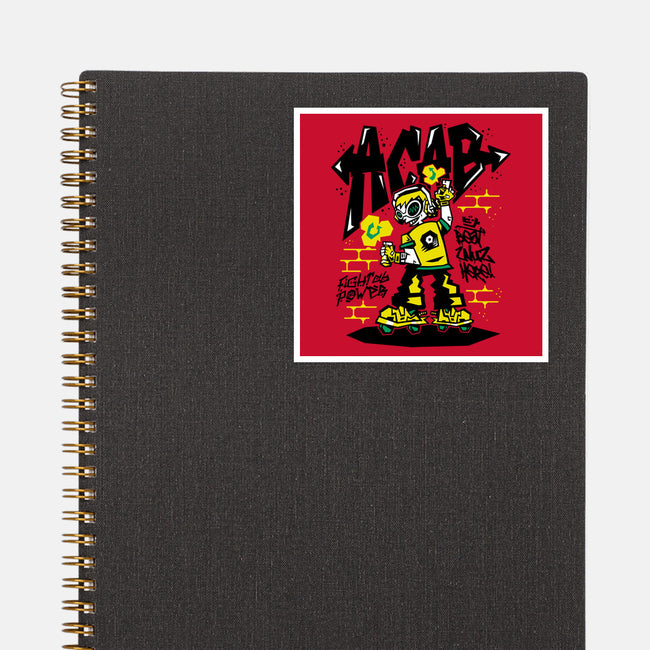 Beat Wuz Here-None-Glossy-Sticker-demonigote