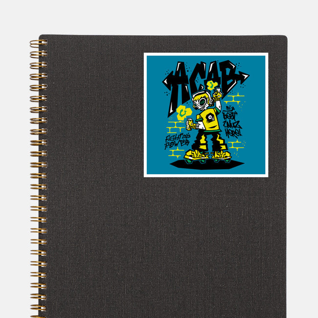 Beat Wuz Here-None-Glossy-Sticker-demonigote