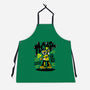 Beat Wuz Here-Unisex-Kitchen-Apron-demonigote