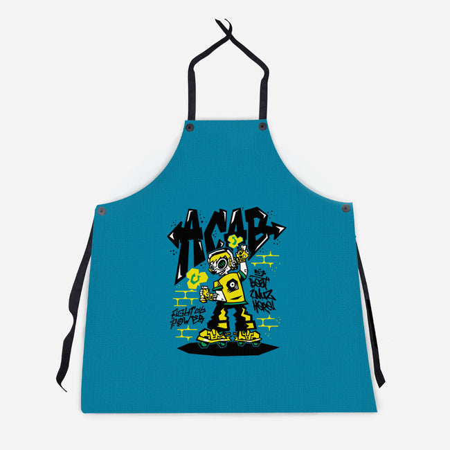 Beat Wuz Here-Unisex-Kitchen-Apron-demonigote