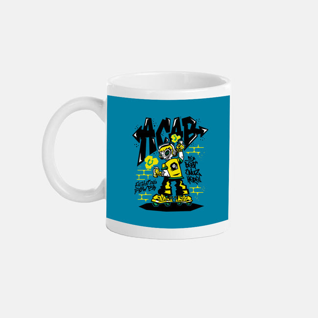 Beat Wuz Here-None-Mug-Drinkware-demonigote