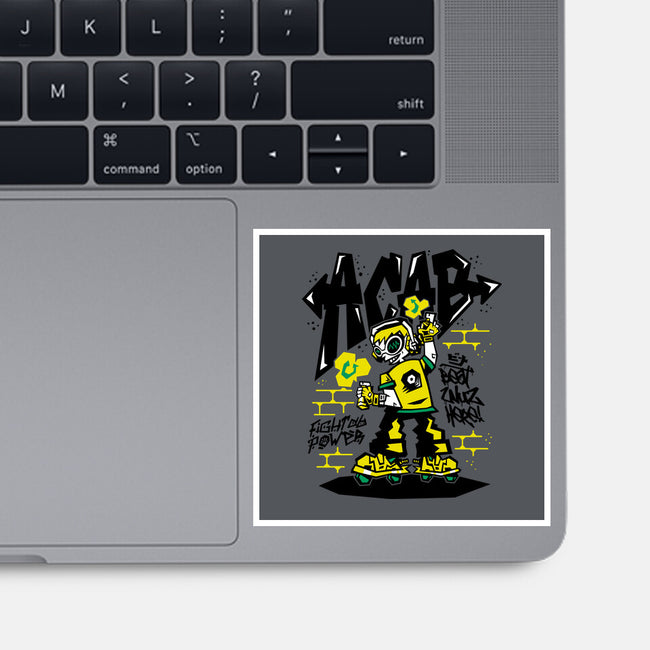 Beat Wuz Here-None-Glossy-Sticker-demonigote