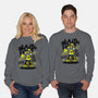 Beat Wuz Here-Unisex-Crew Neck-Sweatshirt-demonigote