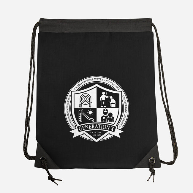 Generation X School-None-Drawstring-Bag-DrMonekers