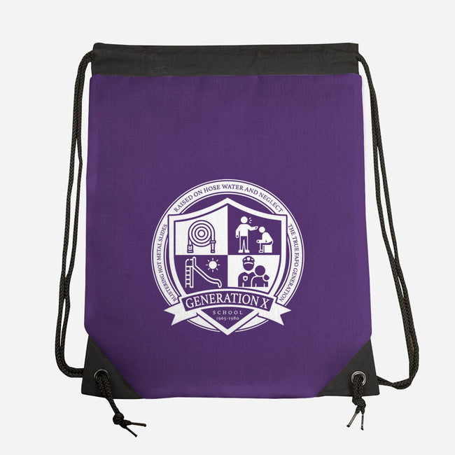 Generation X School-None-Drawstring-Bag-DrMonekers