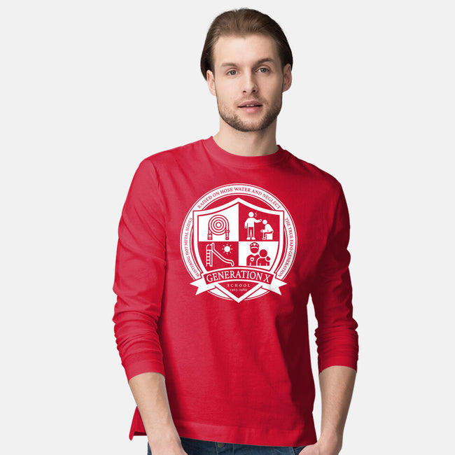 Generation X School-Mens-Long Sleeved-Tee-DrMonekers