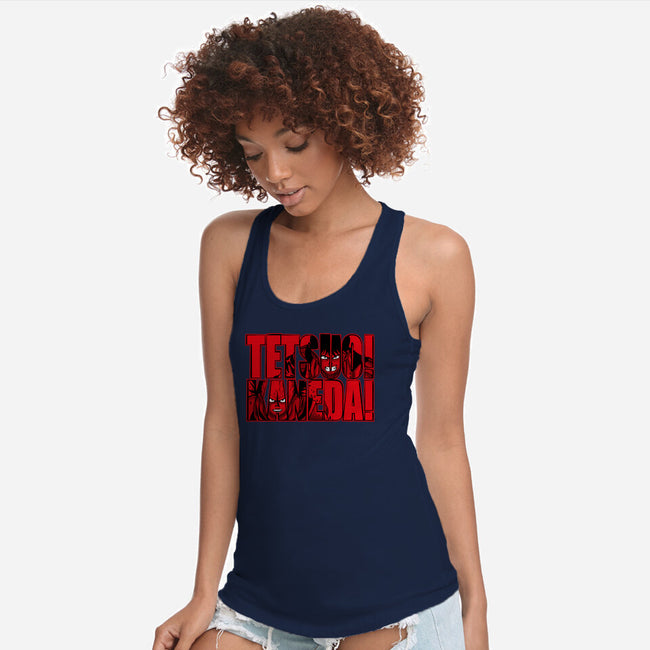 Neotokyo Duel-Womens-Racerback-Tank-demonigote