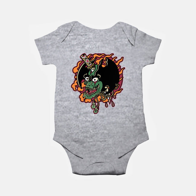 Slayed Devil-Baby-Basic-Onesie-demonigote
