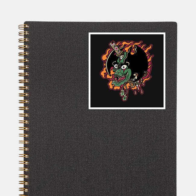 Slayed Devil-None-Glossy-Sticker-demonigote