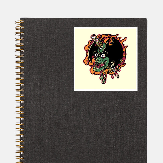 Slayed Devil-None-Glossy-Sticker-demonigote