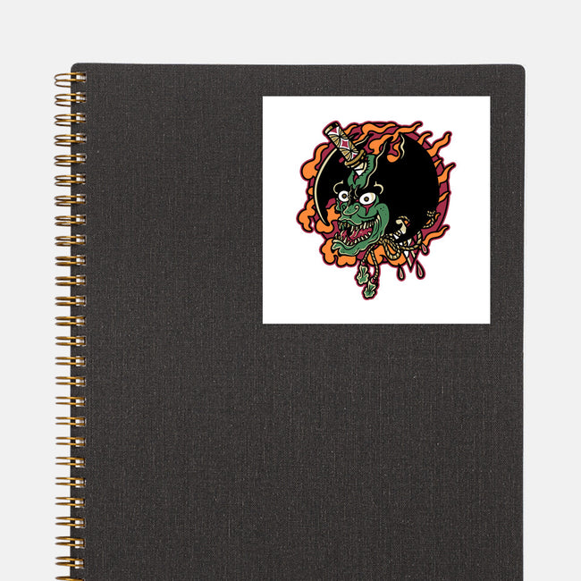 Slayed Devil-None-Glossy-Sticker-demonigote
