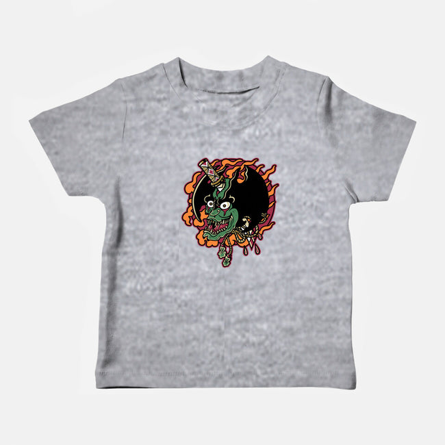 Slayed Devil-Baby-Basic-Tee-demonigote