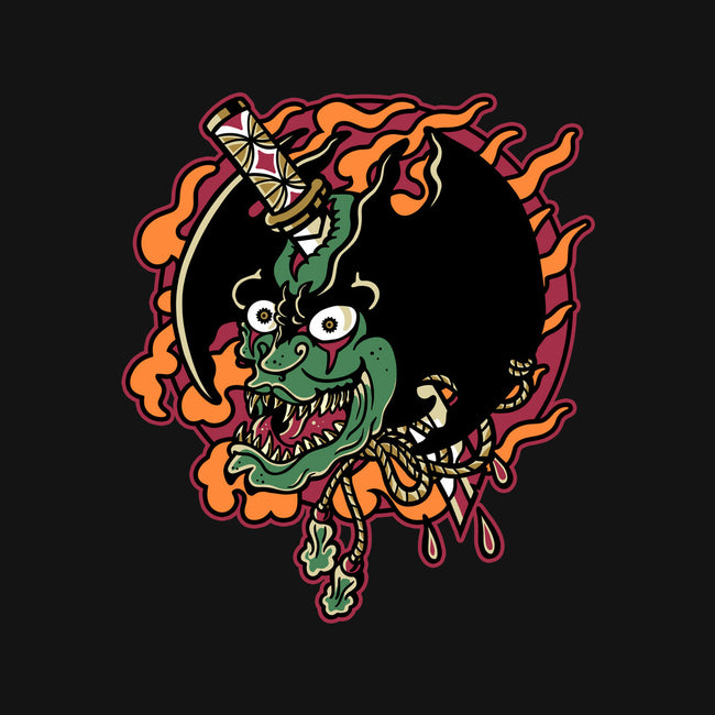 Slayed Devil-Youth-Crew Neck-Sweatshirt-demonigote