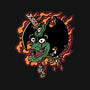 Slayed Devil-Womens-Fitted-Tee-demonigote