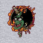 Slayed Devil-Womens-Fitted-Tee-demonigote