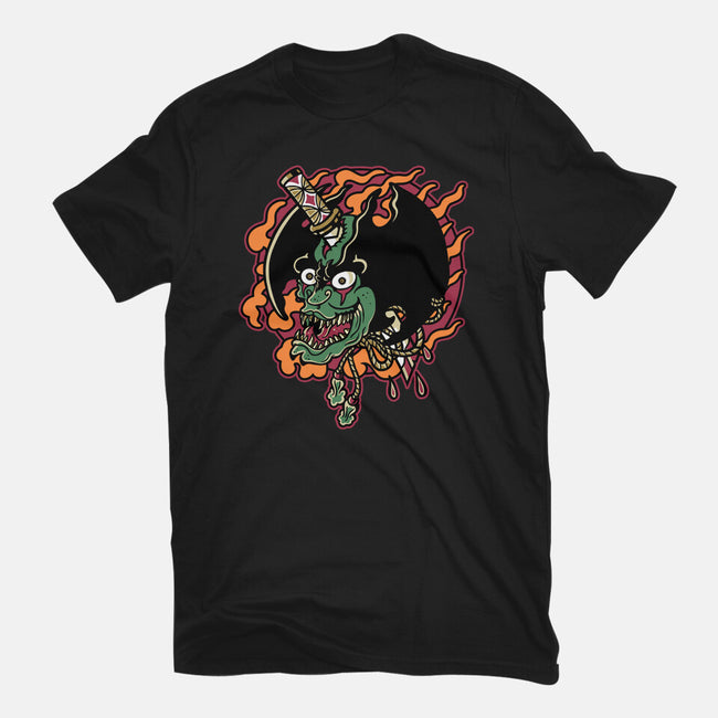 Slayed Devil-Mens-Heavyweight-Tee-demonigote