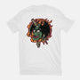 Slayed Devil-Womens-Fitted-Tee-demonigote