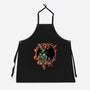 Slayed Devil-Unisex-Kitchen-Apron-demonigote