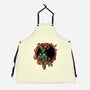 Slayed Devil-Unisex-Kitchen-Apron-demonigote